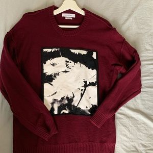 Urban outfitters maroon sweater